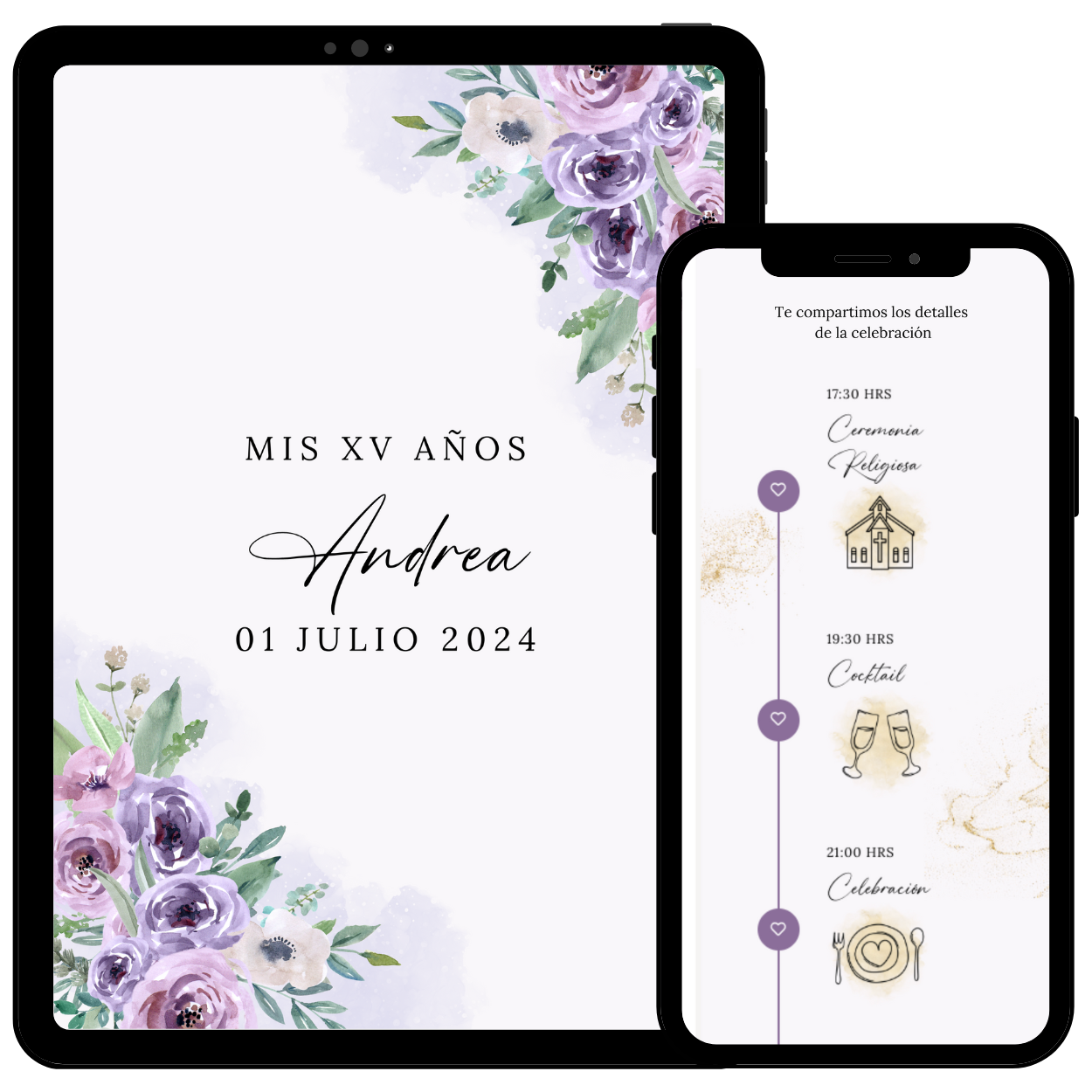 invitaciondexvanos-floresmorada